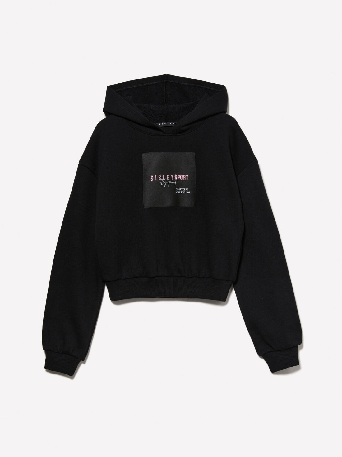 Black Sweatshirt With Logo Tag_3J68X200Q_100_01