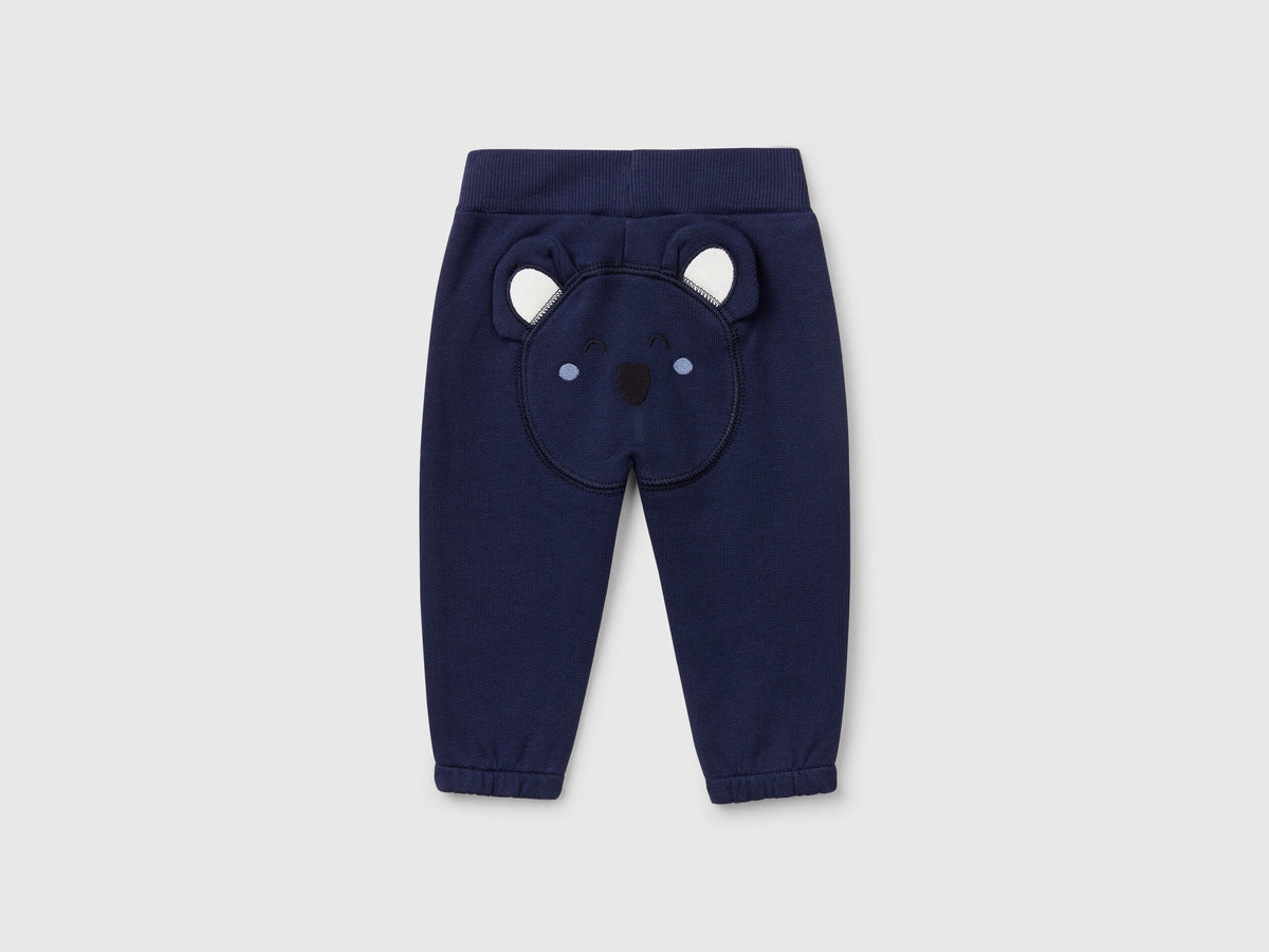 Benetton_Sweatpants in Organic Cotton_3J70AF029_252_02