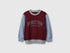 Benetton_Burgundy_Regular Fit Sweatshirt with Print_3J70G10JY_901_01