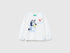 Benetton_Creamy White_Sweatshirt with Bluey ©Ludo Studio Print_3J70G10KG_074_01