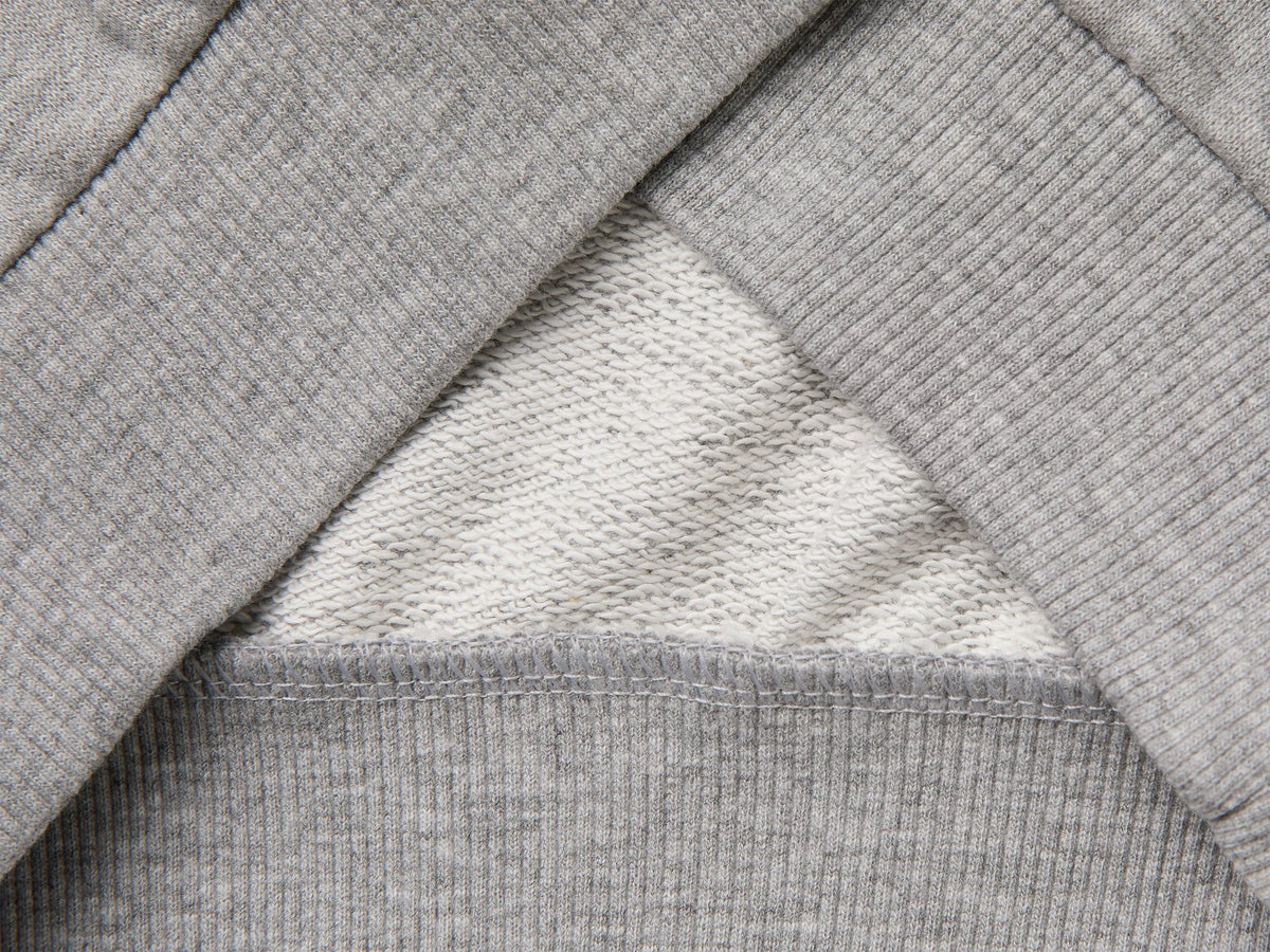 Benetton Light Gray Boys Closed Color Block Sweatshirt SKU: 3J70G10NM_901 Image 03