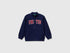 Benetton_Dark Blue_Cotton Sweatshirt with Zip_3J70G5033_252_01
