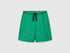 Benetton Green Boys Bermudas in Sweat Cotton SKU: 3J70G900P_108 Image 01