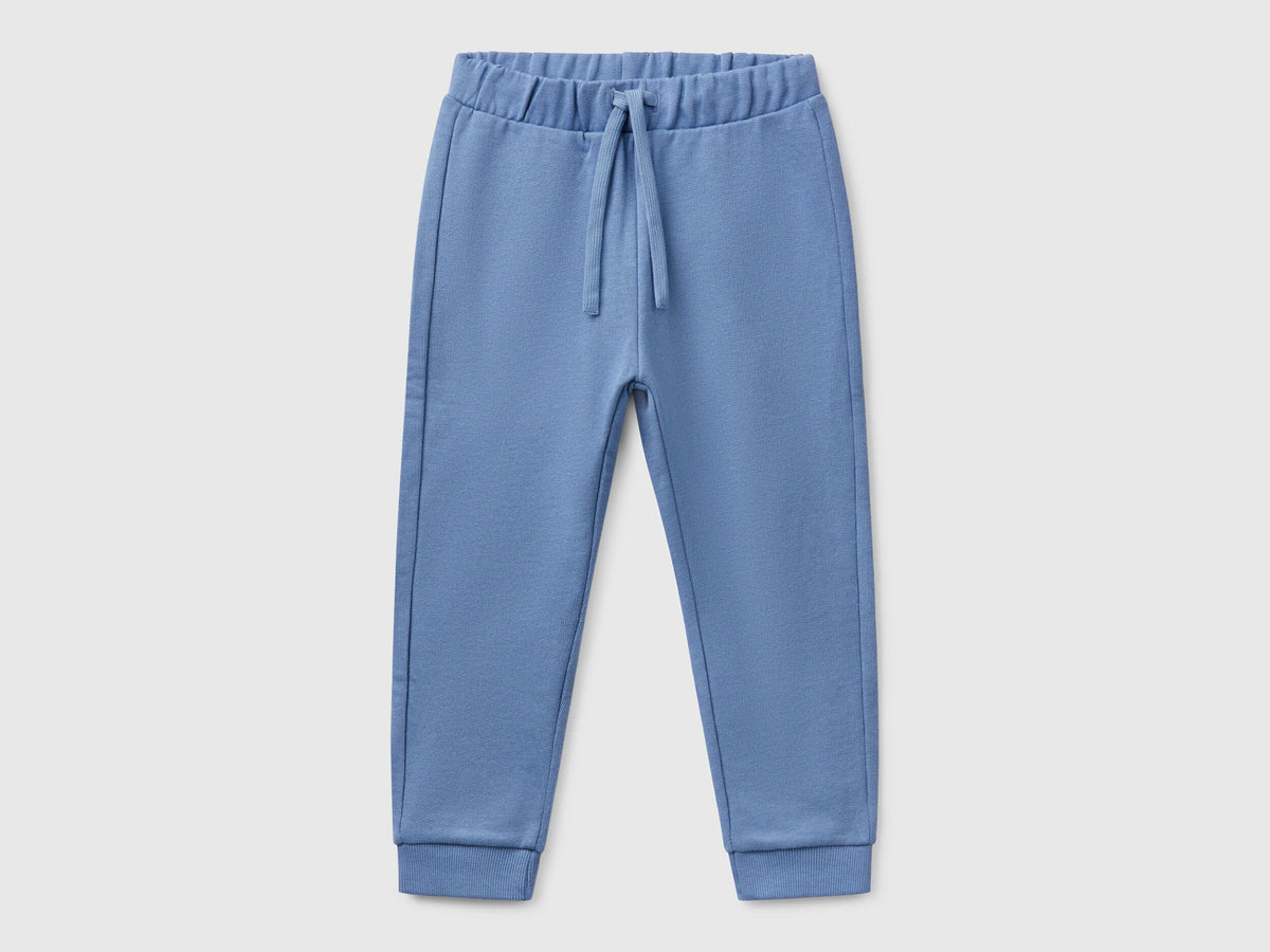 Benetton_Organic Cotton Sweatpants with Logo_3J70GF010_11W_01