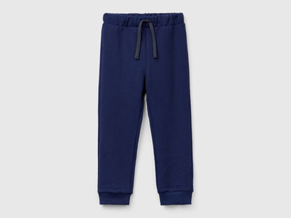 Beneton_Cotton Sweatpants with Logo_3J70GF010_252_01