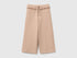 Benetton Dove Gray Girls Sweatpants with Ruffles SKU: 3J70GF05N_199 Image 01