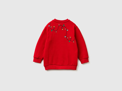 Benetton_Red_Warm ©Looney Tunes Christmas Sweatshirt_3J73G10L3_29M_02