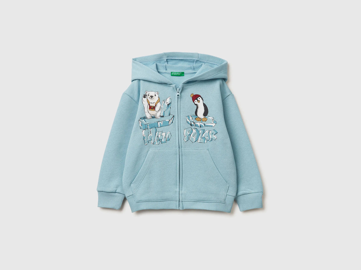 Benetton_Light Blue_Warm Hoodie with Print_3J73G5046_27G_01
