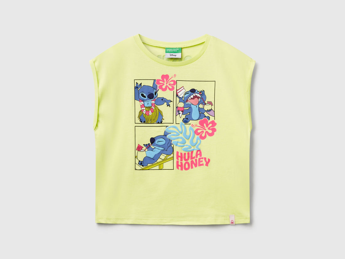 Benetton_©Disney Lilo &amp; Stitch T-Shirt_3JERC10P2_18A_01