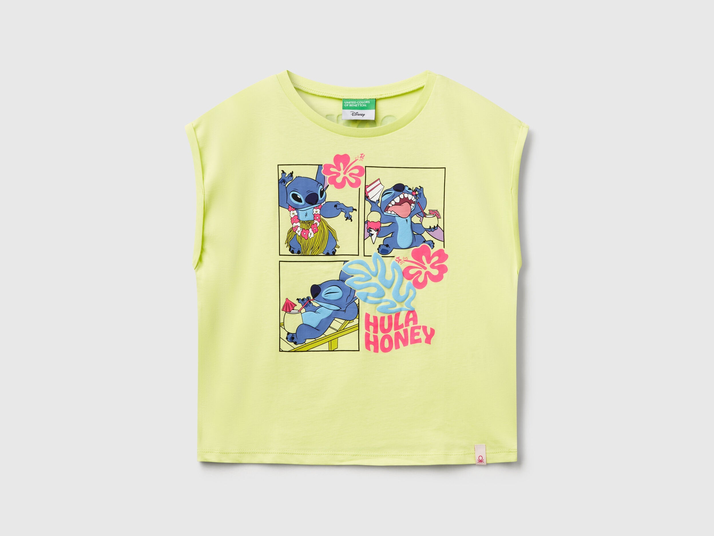 Benetton_©Disney Lilo &amp; Stitch T-Shirt_3JERC10P2_18A_01