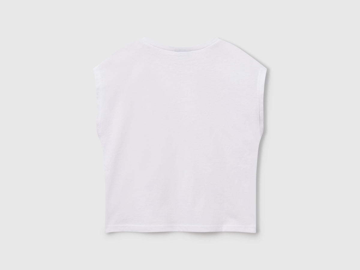 Benetton_T-Shirt with Neon Print_3JERC10PB_101_02