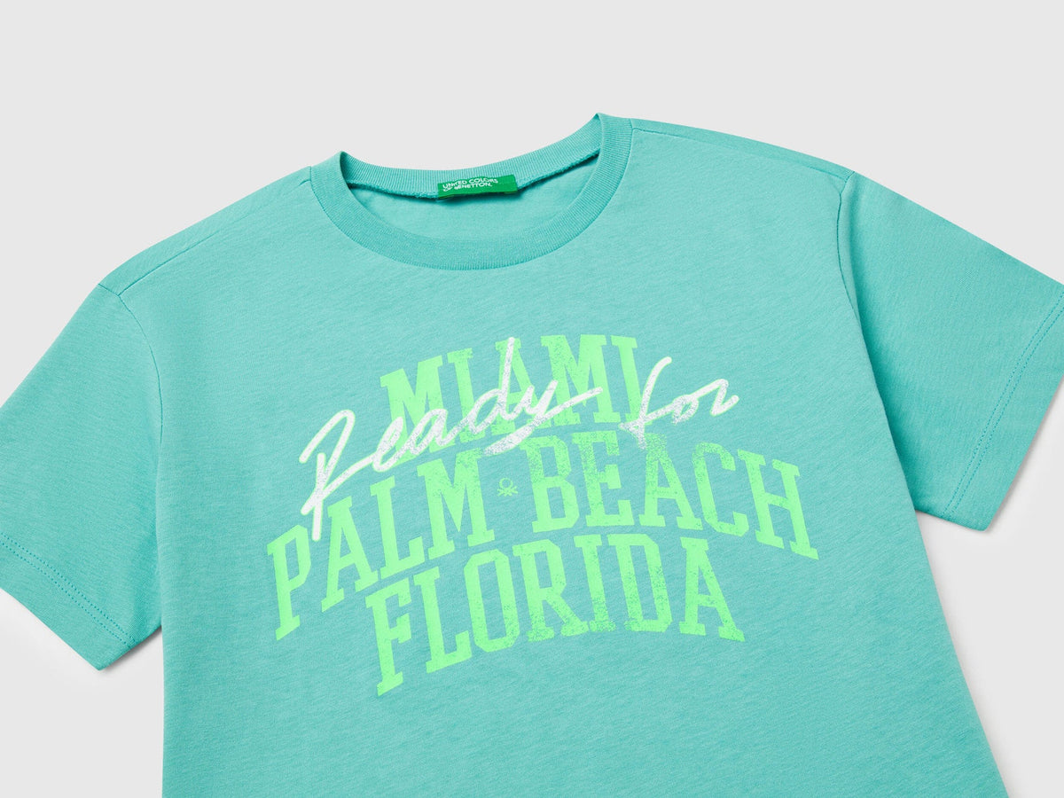 Benetton_T-Shirt with Neon Print_3JERC10PE_08N_03