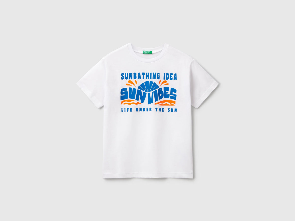 Benetton_T-Shirt with Neon Print_3JERC10PE_101_01