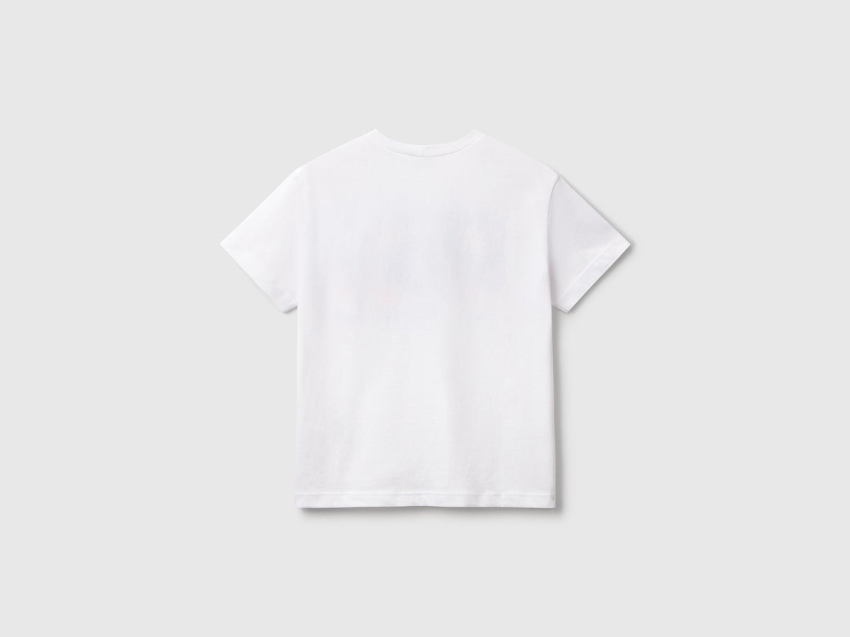 Benetton_T-Shirt with Neon Print_3JERC10PE_101_02