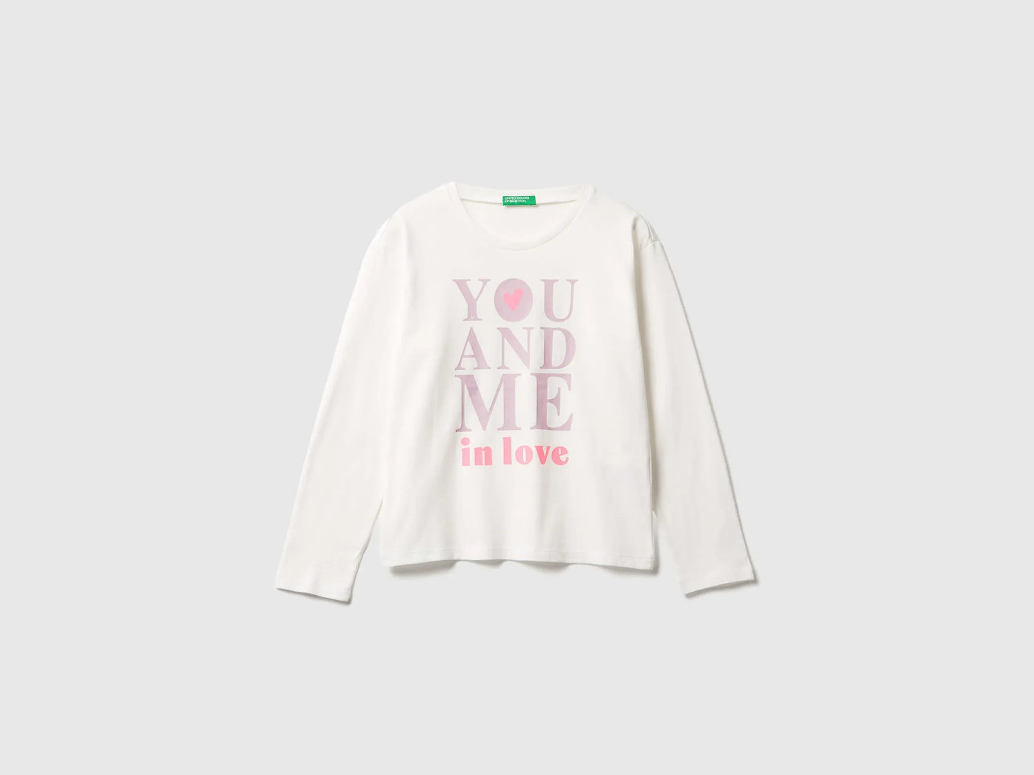 Benetton_Creamy White_T-Shirt with Print_3JERC10QM_074_01