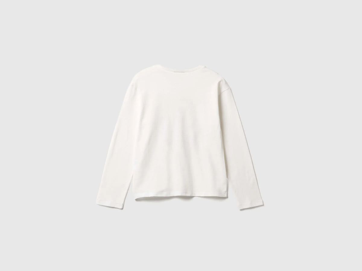 Benetton_Creamy White_T-Shirt with Print_3JERC10QM_074_02