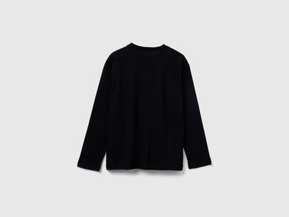 Benetton_Black_T-Shirt with Print_3JERC10QO_100_02