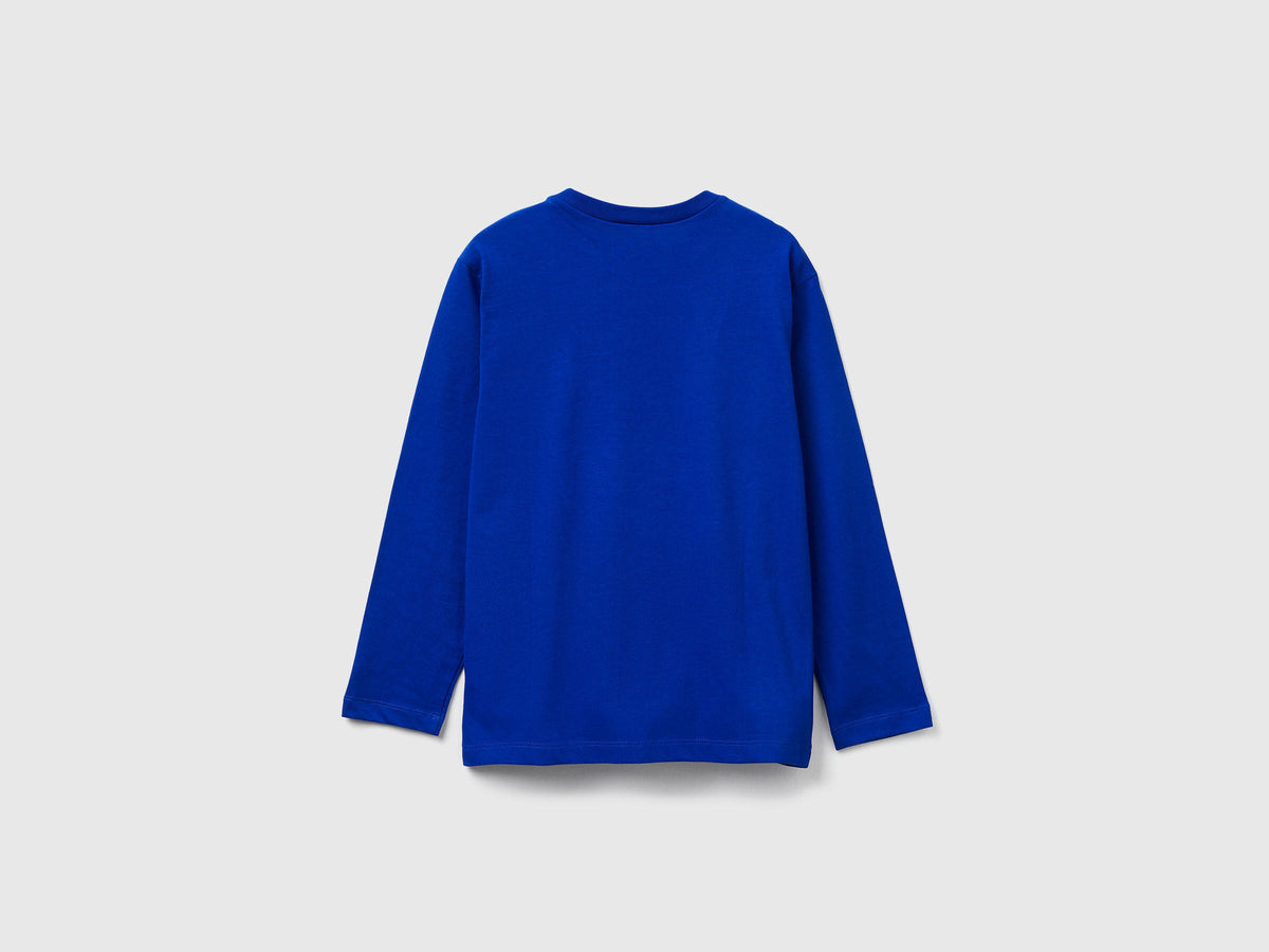 Benetton_Bright Blue_T-Shirt with Print_3JERC10QO_19R_02