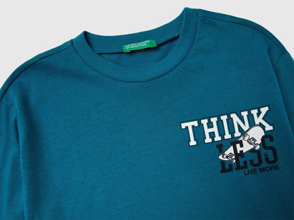 Benetton_Teal_T-Shirt with Print_3JERC10QO_3C5_03