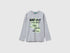 Benetton_Light Gray_T-Shirt with Print_3JERC10QO_501_01