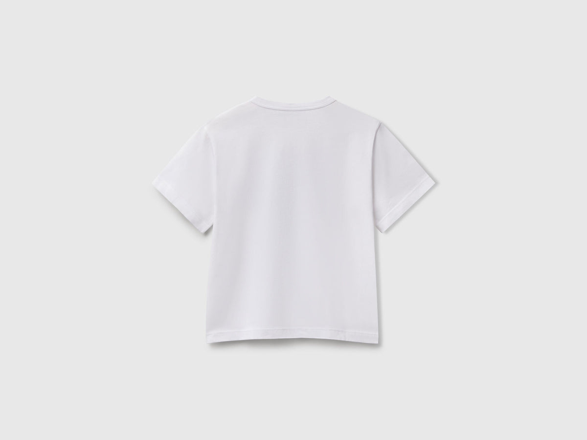 Benetton_T-Shirt with Neon Print_3JERG10JQ_101_02