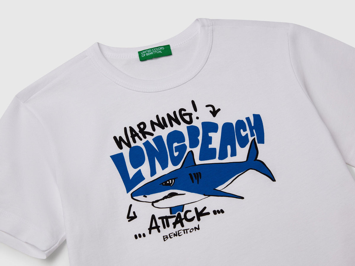 Benetton_T-Shirt with Neon Print_3JERG10JQ_101_03