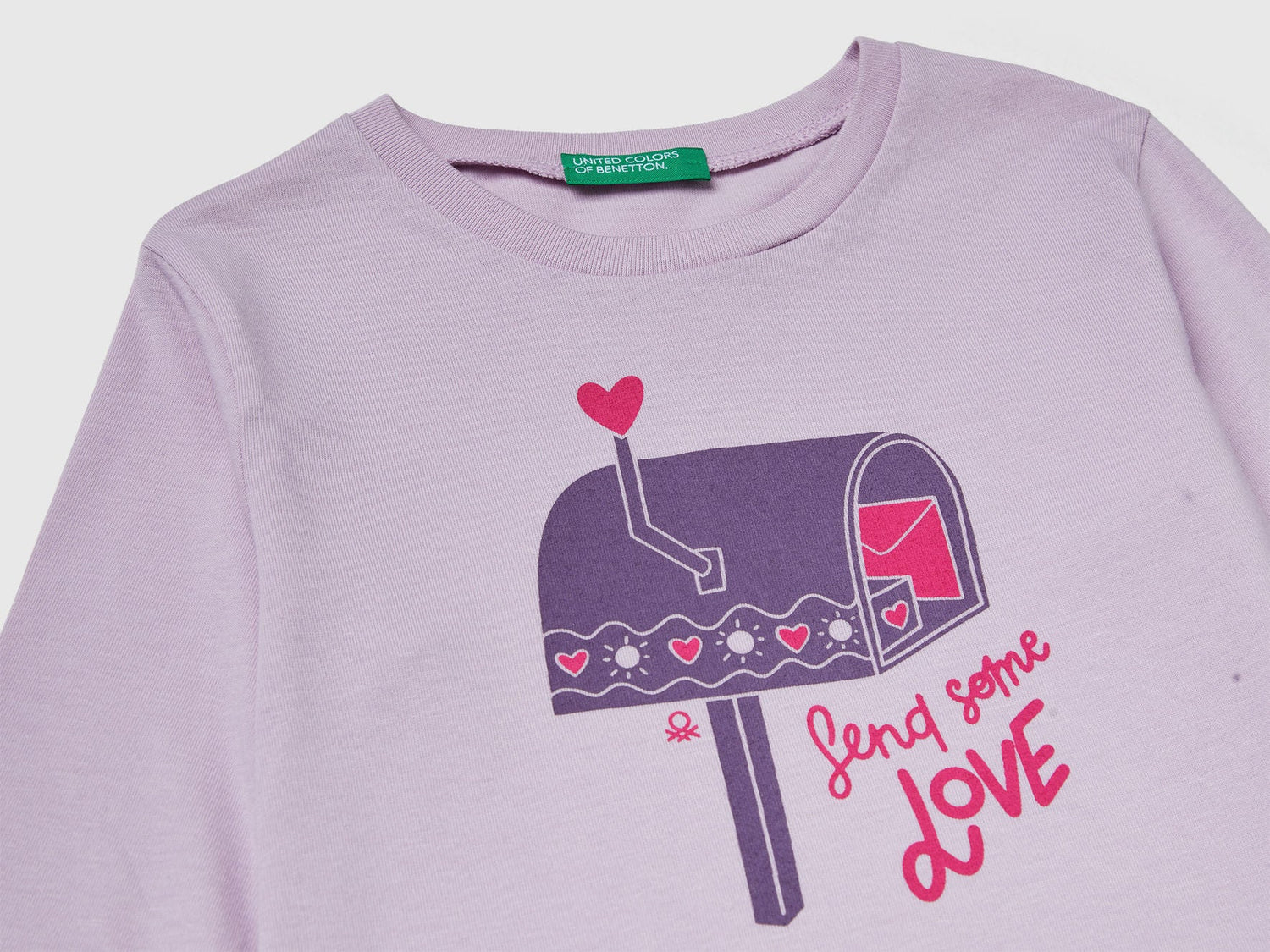 Benetton_Lavender_Regular Fit T-Shirt with Print_3JERG10KB_0W1_03