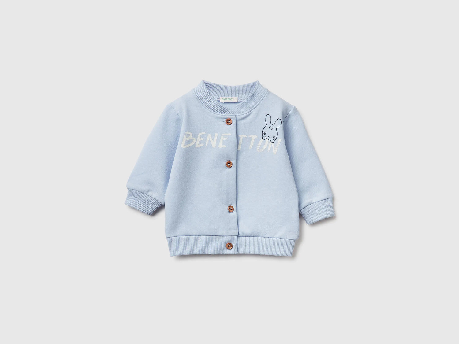 Benetton_Sky Blue_Warm Sweatshirt with Logo Print_3K1CA501S_081_01