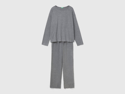 Warm Stretch Cotton Pyjamas_3L333P02Y_903_04