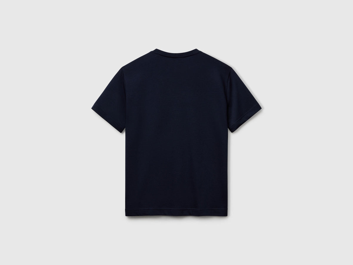 Benetton_T-Shirt in Micro Pique_3M4WU1088_852_04