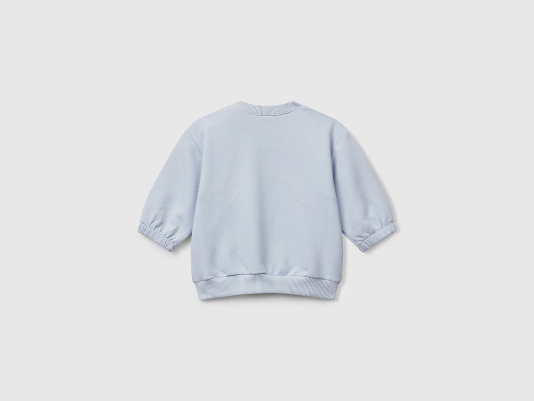 Benetton_Blue_Sweatshirt with Embroidery and Patches_3MDSA1061_081_02