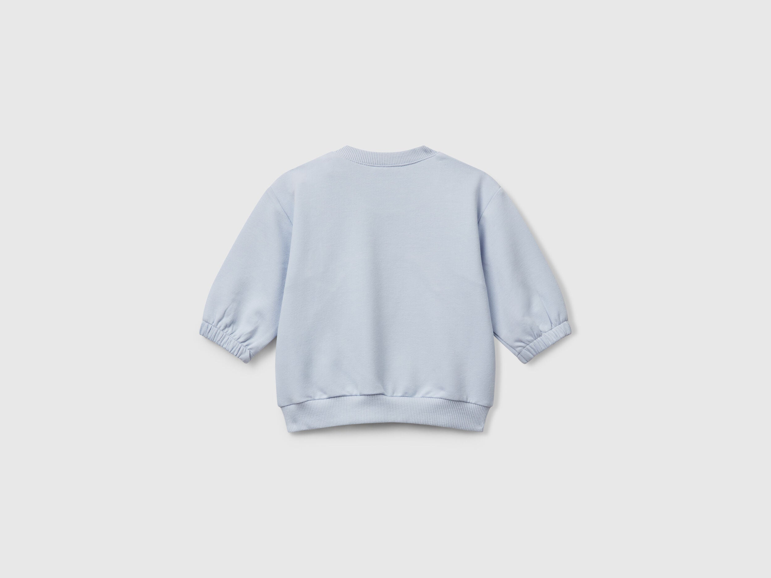 Benetton_Blue_Sweatshirt with Embroidery and Patches_3MDSA1061_081_02