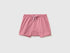 Benetton Blue Baby Girl Shorts with Animal Embroidery SKU: 3MI5A900K_2P6 Image 01