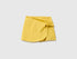Benetton Yellow Girls Knotted Culottes SKU: 3MI5G9028_22R Image 01