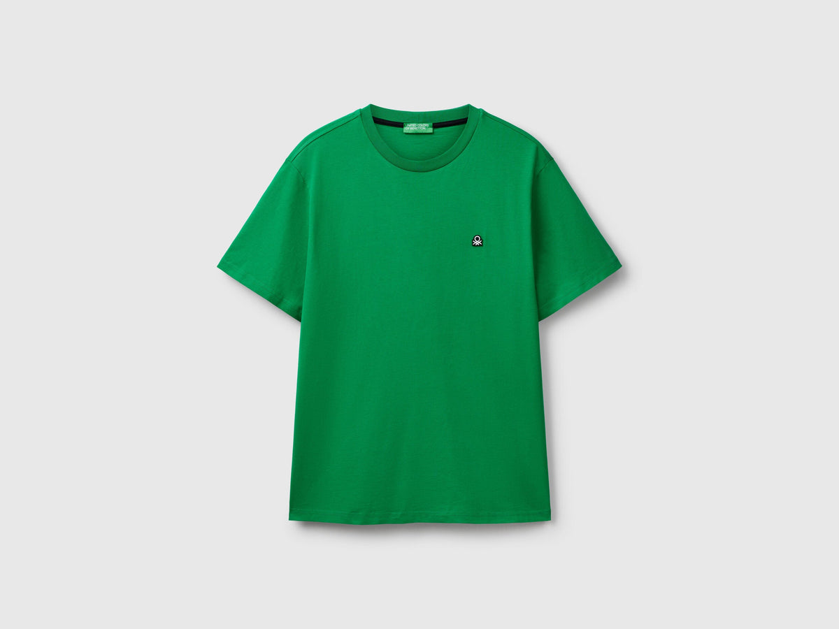 Benetton_Cotton Basic T-Shirt_3MI5J1AF7_708_03
