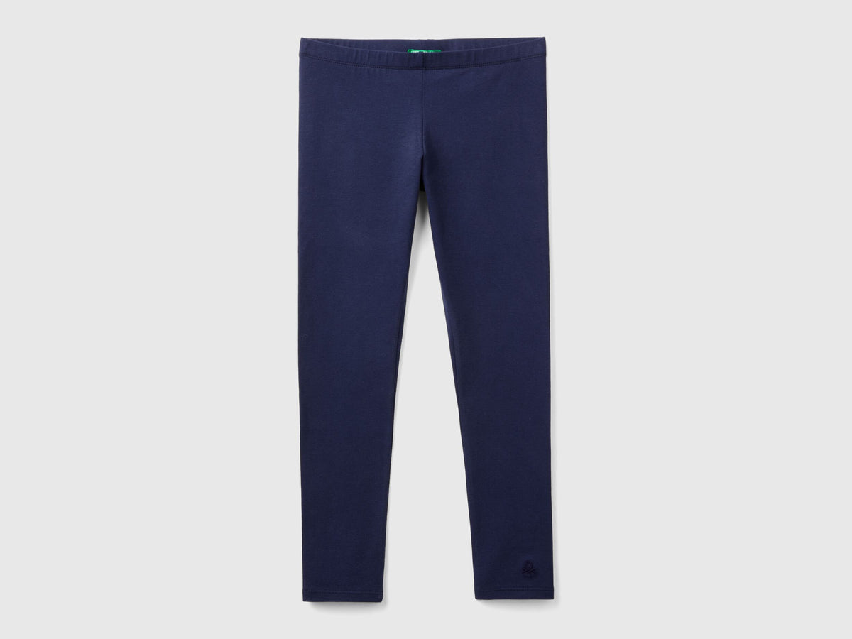 Leggings in Stretch Cotton with Logo_3MT1CF02G_252_01