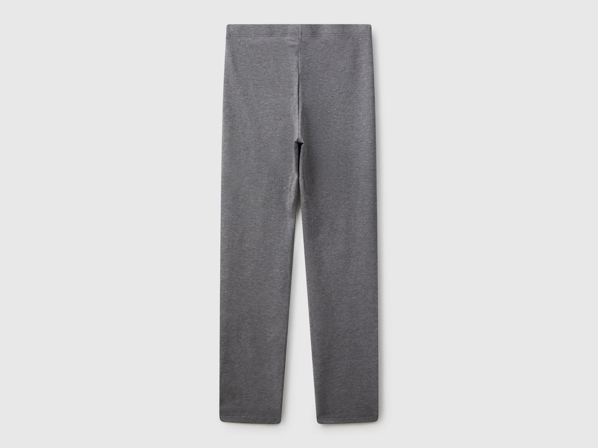 Benetton_Gray_Stretch Cotton Leggings with Logo_3MT1CF02G_507_02