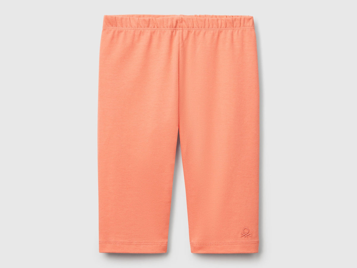 Benetton_3/4 Leggings in Stretch Cotton_3MT1GF01M_34Z_01