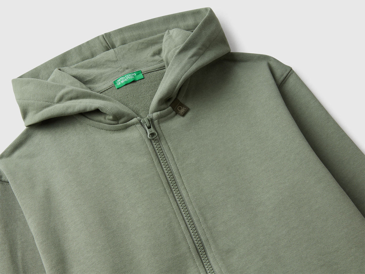 Benetton_Military Green_Oversized Zip-Up Sweatshirt_3NBMC505H_075_02