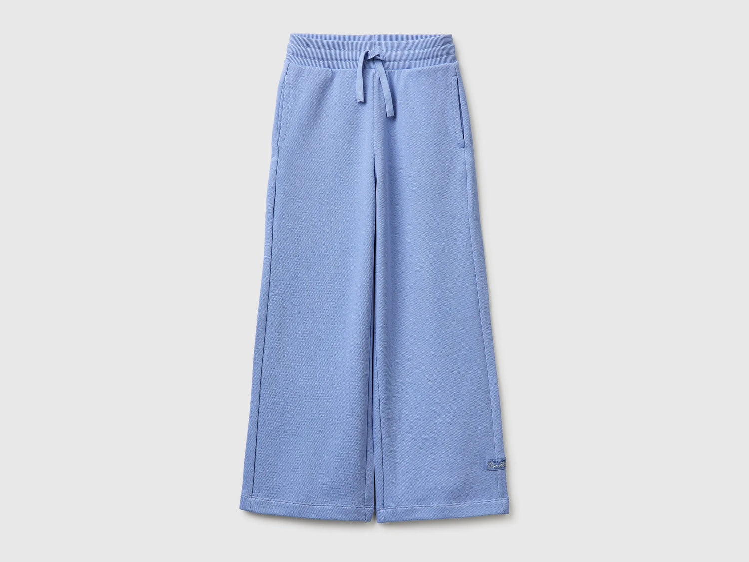 Benetton Lavender Girls Wide-Leg Sweatpants SKU: 3NBMCF06Y_13E Image 01