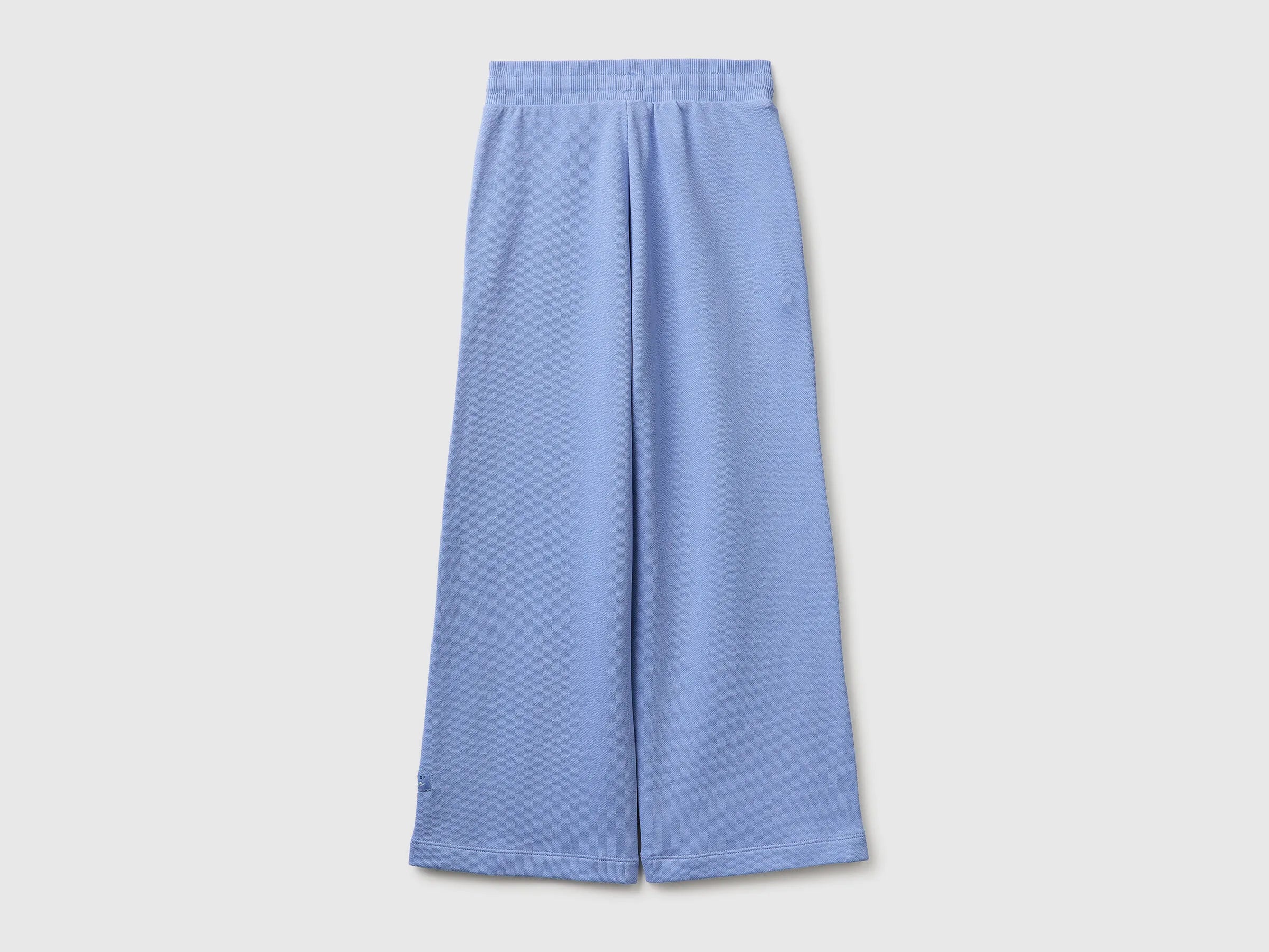 Benetton Lavender Girls Wide-Leg Sweatpants SKU: 3NBMCF06Y_13E Image 02
