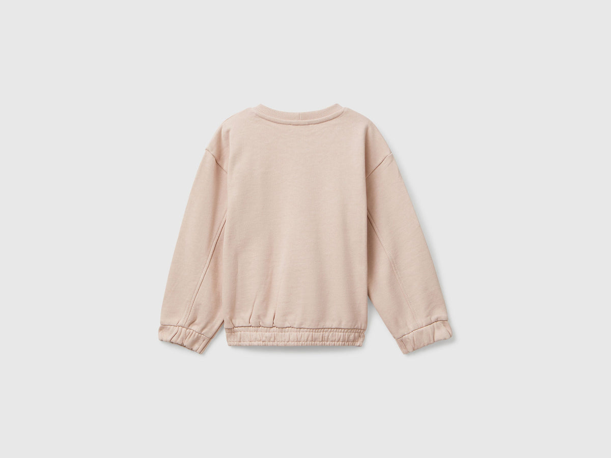 Benetton_Soft Pink_Sweatshirt with Heart Patch_3NBMG10K2_12U_02