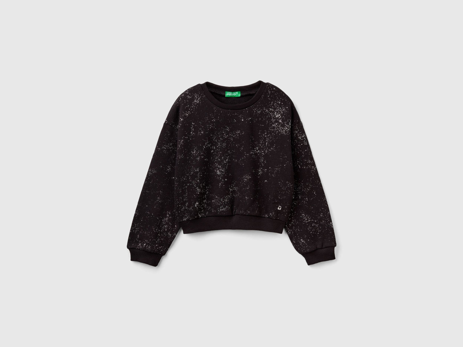 Oversized Sweatshirt with Glitter_3O2FC10M1_78R_01