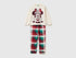 Benetton Creamy White Girls Minnie Mouse ©Disney Christmas Pyjamas SKU: 3P050P09N_0R2 Image 01