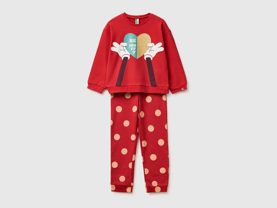 Benetton_Red_©Disney Christmas Pyjamas_3P050P09N_2Z4_01