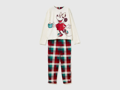 Benetton Creamy White Women Minnie Mouse ©Disney Christmas Pyjamas SKU: 3P053P04G_0R2 Image 01
