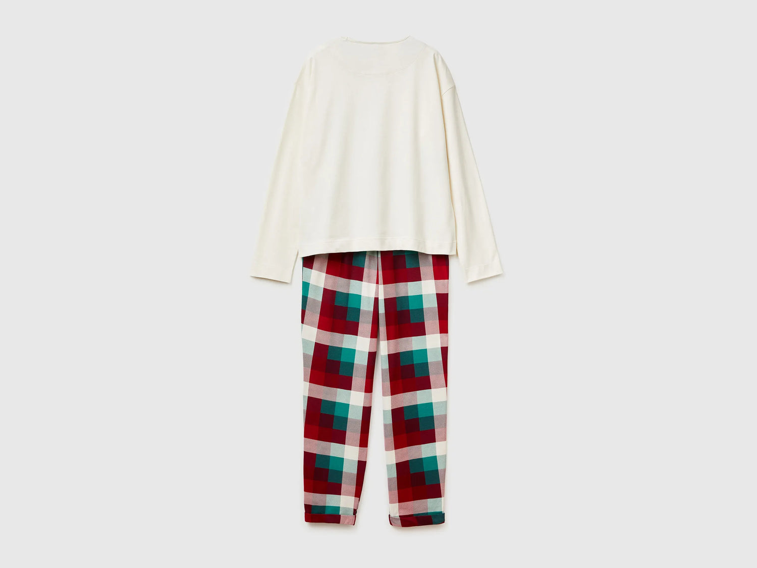 Benetton Creamy White Women Minnie Mouse ©Disney Christmas Pyjamas SKU: 3P053P04G_0R2 Image 02