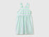 Benetton Aqua Girls Printed Dress SKU: 3P0UGV013_73G Image 01