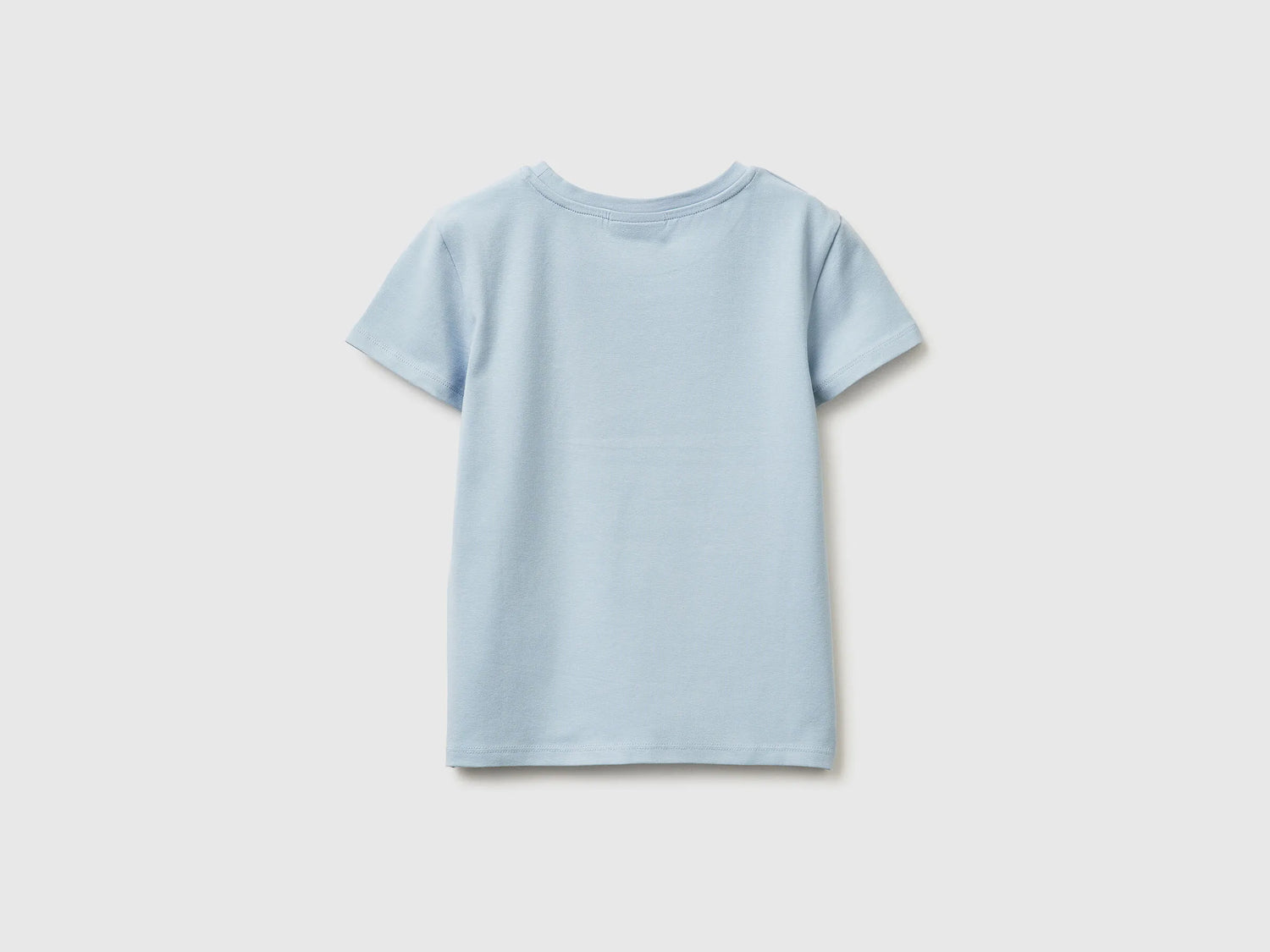Benetton Light Blue Girls Kuromi Hello Kitty T-Shirt SKU: 3P4ZC10SQ_12C Image 02
