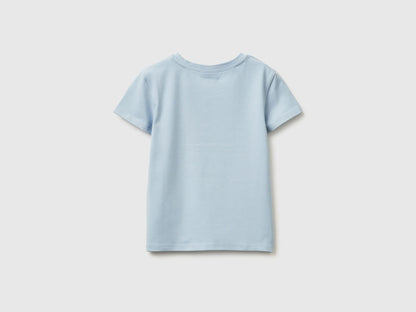 Benetton Light Blue Girls Kuromi Hello Kitty T-Shirt SKU: 3P4ZC10SQ_12C Image 02